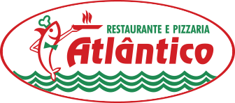 logotipo da pizzaria atlântico